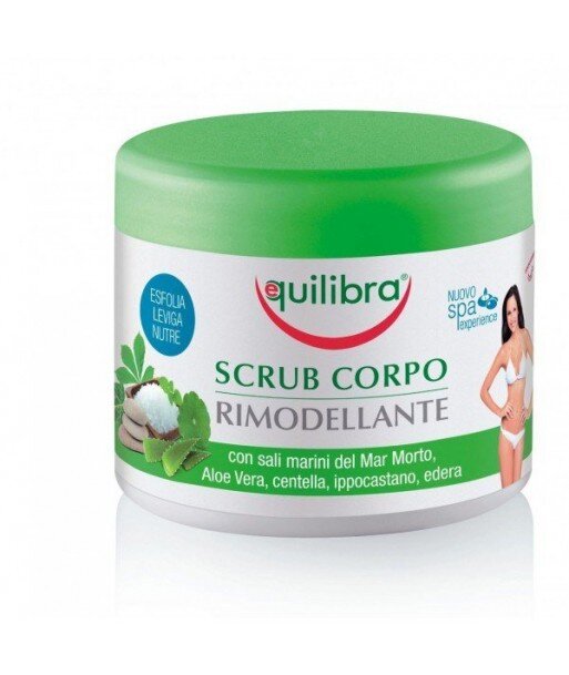 Modelujący peeling do ciała z solą z morza martwego