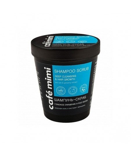 Szampon-scrub - Głębokie oczyszczenie i wzrost włosów Szampon-scrub - Głębokie oczyszczenie i wzrost włosów