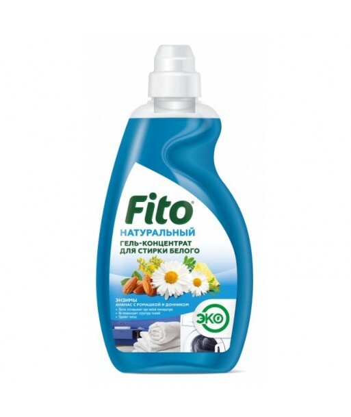 Naturalny koncentrat żelu do prania bieli, 980 ml Fitocosmetik