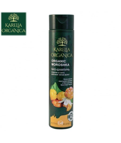 BIO SZAMPON DO WŁOSÓW ORGANIC MOROSHKA - energia i siła dla wszystkich typów włosów , 310ml - KARELIA ORGANICA