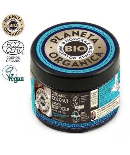 PO Organic Coconut Naturalny Scrub do ciała, 300ml PO Organic Coconut Naturalny Scrub do ciała, 300ml