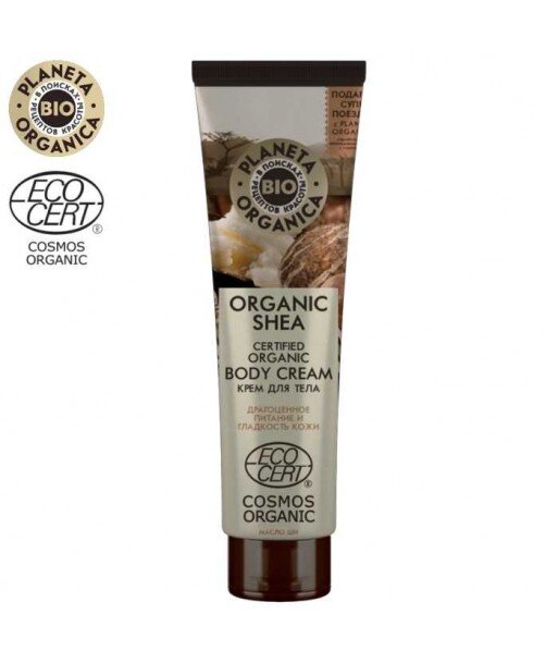 PO Organic Shea Krem do ciała - Odżywienie i gładkość, 140ml