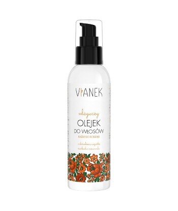Odżywczy Olejek Do Włosów z Ekstraktem z Nagietka, Miodunki i Pięciornika, 200 ml VIANEK / SYLVECO
