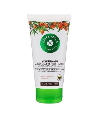 Regenerująca odżywka- maska do włosów z naturalnym olejem rokitnika 150 ml, GREEN FEEL'S