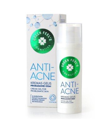 Anti-Acne Przeciwtrądzikowy krem- żel 50ml, GREEN FEEL'S