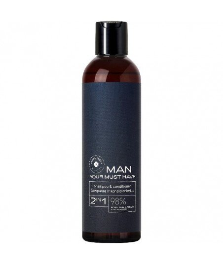 MAN szampon i balsam do włosów 2in1 your must have 250ml GREEN FEEL'S