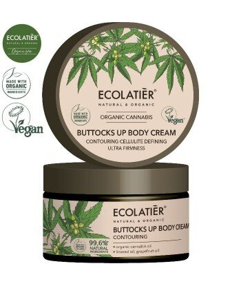 CANNABIS Krem do ciała modelujący pośladki i sylwetkę ULTRA JĘDRNOŚĆ, 250 ml ECOLATIER