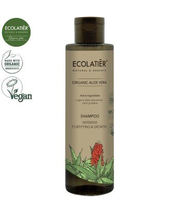 ALOE VERA Szampon WZMACNIAJĄCY I STYMULUJĄCY WZROST, 250 ml ECOLATIER