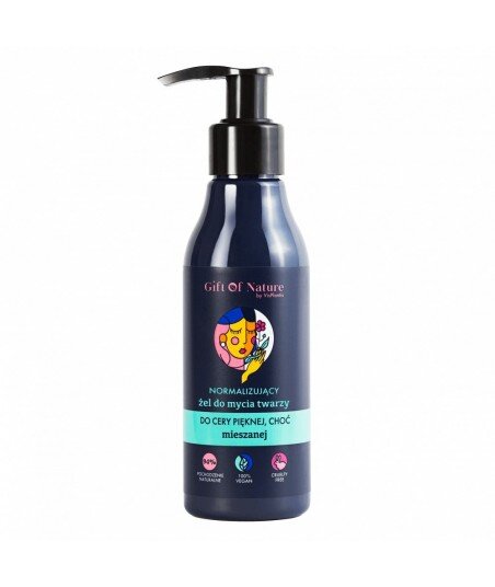 Normalizujący żel do mycia twarzy do cery mieszanej, 150 ml