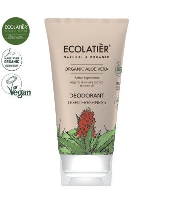 ALOE VERA Dezodorant LEKKA ŚWIEŻOŚĆ, 40 ml ECOLATIER