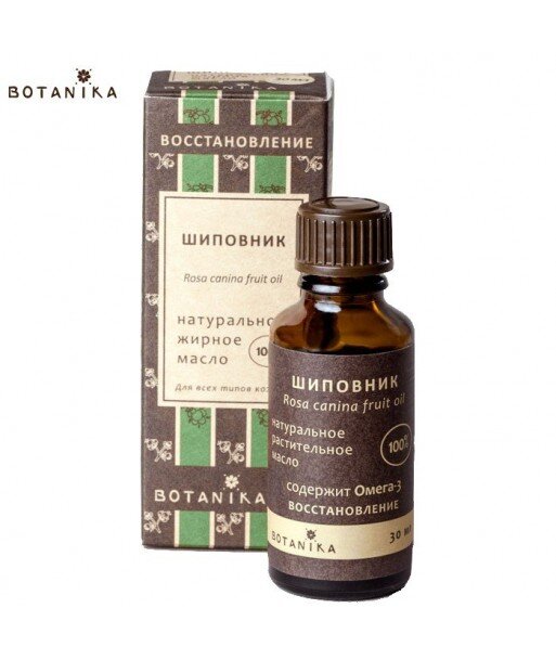 Naturalny 100% Olejek z nasion dzikiej róży - Regeneracja, 30ml - BOTANIKA