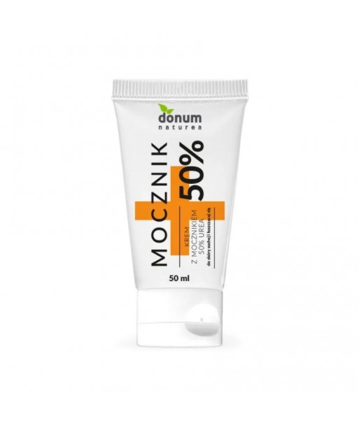 Krem z mocznikiem 50% UREA do skóry suchej i łuszczącej się na zrogowacenia 50ml