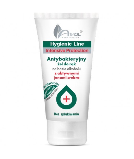 Hygienic - antybakteryjny żel do mycia rąk z aktywnymi jonami srebra 200ml