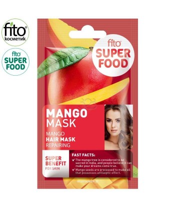 FITO SUPERFOOD maska do włosów, regenerująca, Mango,20 ml